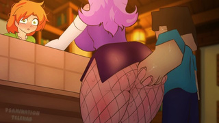Minecraft fucking Steve and the Bitch with purple hair .Anime Asian cartoon sex ( asian cartoon porn ) 2d 2025