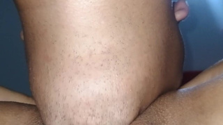 my cuck-old fiance eats my cunt after i pounded with a stranger and mounts me in doggy style