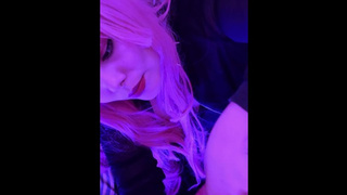 Whore at the party wants my seed and won't stop until she gets it on her tongue