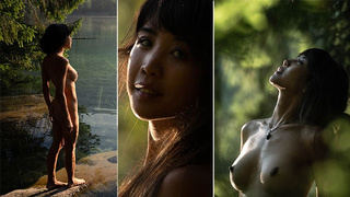 Cinematic Outdoor Yoga Risky Public Masturbate Oriental Exhibitionist