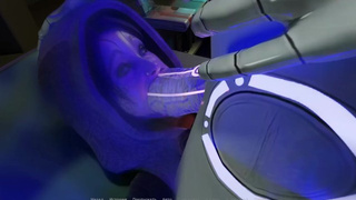 AI robot malfunctioned and accidentally drilled Lara Croft in the mouth, filling her throat with sper