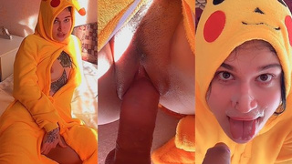 Caught My Pikachu Stepsister Blowing — She Wanted More Than a Pokéball!