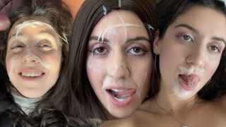 Gigantic Facial Compilations - Facials - Sperm in Mouth - Sperm Blowing