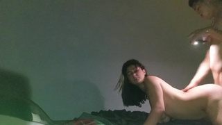 My step cousin told me I wanted to appear in a porn sex tape for my channel on pornhub in the middle of