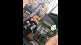 Girls Double Pantyhose Nylon Legs Shows in Tianyi Sqaure