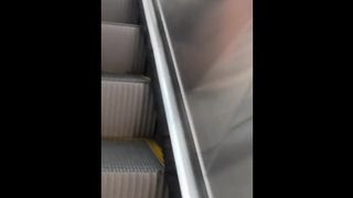 Tail after Long Nylon Pantyhose Legs in the Subway and Catch it in NINGBO