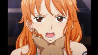 Hentai one Piece: Nami Blowjob, Titfuck