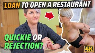 LOAN4K. Agent Calls Lussy Sweet for a Date but she Fucks him