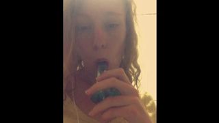 Love Sucking on my Buttplug