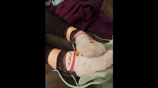 After Gym Cum Stained Adidas.... 1st Vid