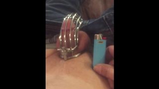 My Caged Cuckold Boyfriend