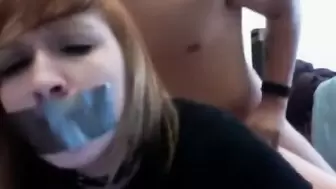 Teen Duct Taped so she doesn't Scream when Parents are Home