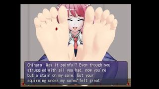 Reduction Research Department - Chiharu Barefoot Rock Paper Scissors Game