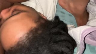 Riding my Gfs Face Til Im Shakin & Cuming