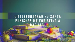 DIRTY TALK // SANTA PUNISHES ME FOR BEING A BAD GIRL