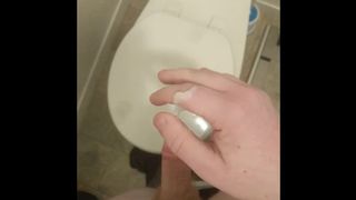 Masturbating in the Bathroom