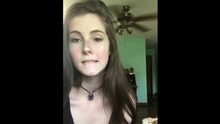 Teen Opens Mouth 2