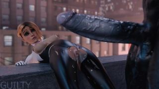 Spider-Gwen and Venom - Guiltyk