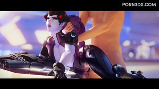 Widowmaker get a Good Anal Overwatch