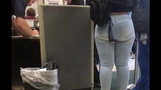 DMV Dominican Booty Candid