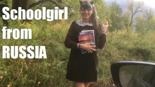 I Drove a Schoolgirl, she Thanked me with her Mouth and Pussy - MaryVincXXX