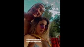 Brazilian Bitches in Heat on the Street