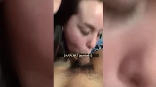 Barely Legal 18 German Girl Deep & Hard Blowjob Exposed on Snapchat