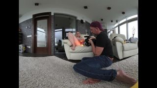 BEHIND THE SCENES Nebraska Jim Dirty Director Casting with Teen MIA VR180