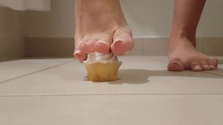 Crushing Food and other Stuff - Foot Fetish Compilation - miss Toesies
