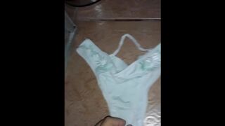 Old and Torn Panties from my Cousin in the Trash