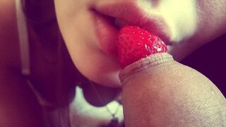 Cum Strawberries