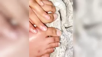 Ebony Toes to make you Cum Fast