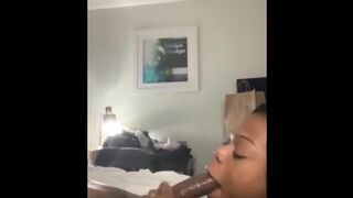 Ebony Thot Sucking BBC