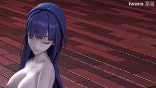 MMD Raiden Mei (stockings/garterbelt) (wiggle) (Submitted by 菜逼)