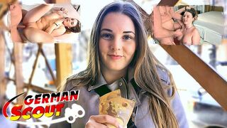 GERMAN SCOUT - CURVY NATURAL SCHOOLGIRL LUCIE TALK TO FUCK AT REAL PICKUP STREET CASTING