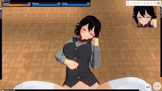 3D HENTAI POV Schoolgirl Rides your Dick