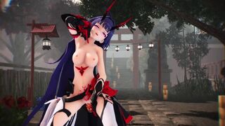 (MMD Sex) Herrscher Raiden Mei×insect×phone Number… (Submitted by 超级喵杀拳)