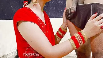 Karva Chauth Special: Newly Married Priya Had First Karva Chauth Sex And Had Bj Under The Sky With Clear Hindi P1