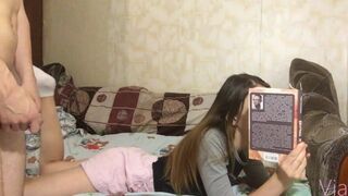 WAITED UNTIL SHE FINISHED THE BOOK AND SCREWED HER - via Hub