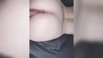 Bubble Booty Youngster Babysitter Bends over for Cream Pie Snatch