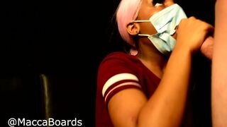 Dark Babe Eniyah Henderson Shows how to Lick Jewish Rod during COVID-19