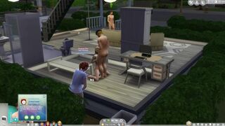 Daddy i think there is someone at the Window