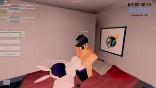 Nasty Bunny Gets Plowed Rough and Filled up in a ROBLOX Condo